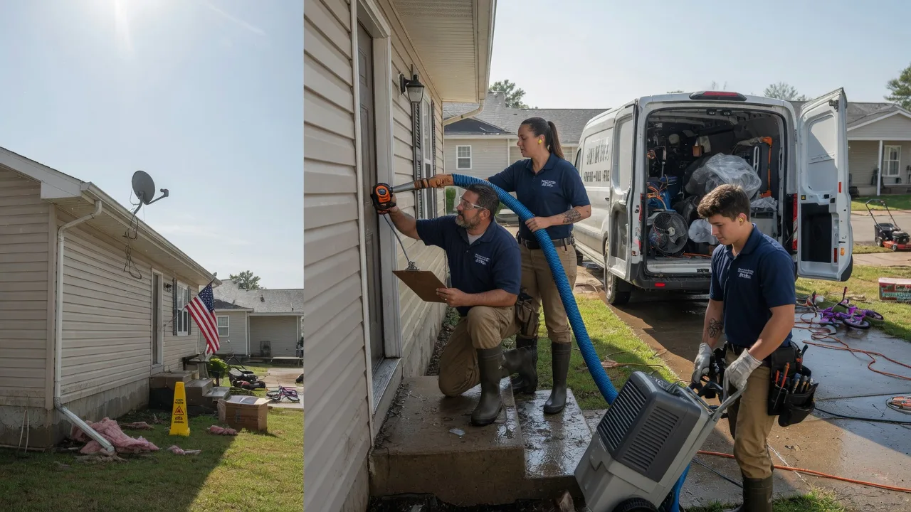 Ceiling Water Damage Restoration in South Bristol, ME near me